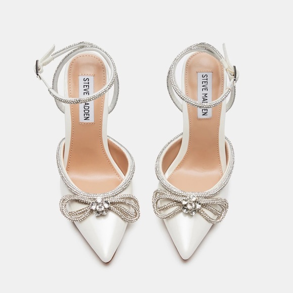 Steve Madden Viable Heel - Off White - Picture 4 of 16